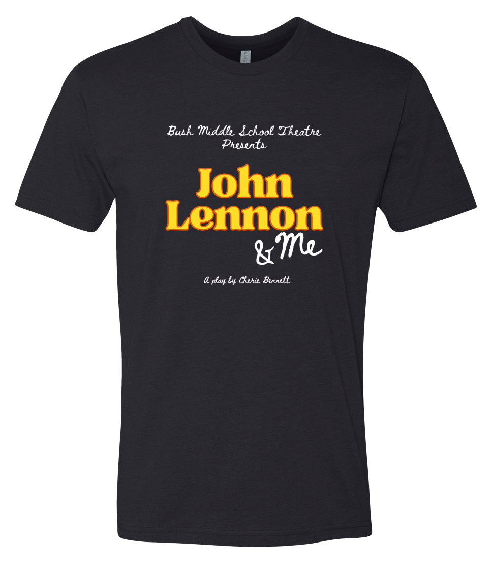 John Lennon and Me Adult Shirts
